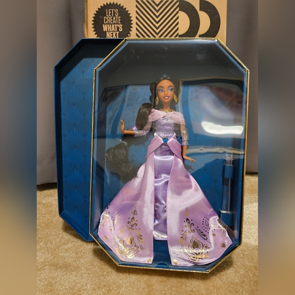 Disney Radiance Collection Jasmine Doll, New in Box & Mattel Box